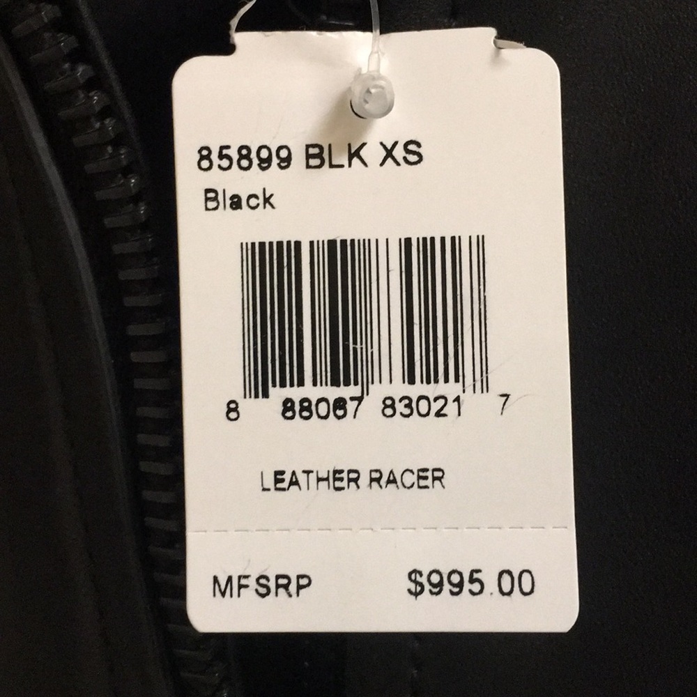 Coach “RACER” Leather Jacket. - Picture 2 of 3